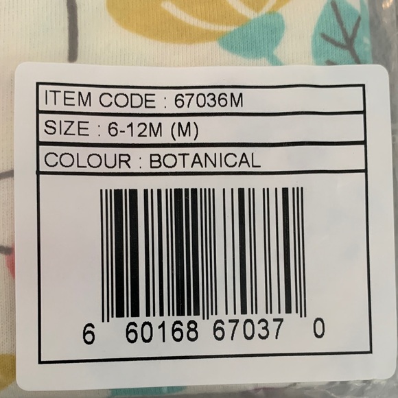 Baby Floral Sleeping Bag Swaddle - Cream and Pink New in package 6-12 months - Picture 3 of 6